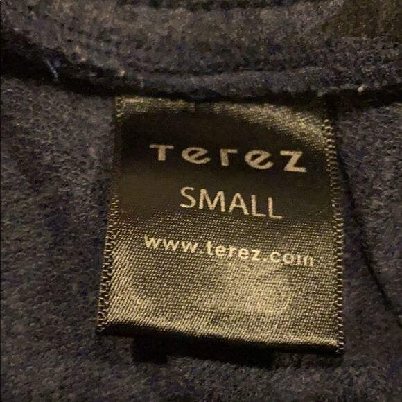 Terez Girls Blue Shorts with Black Stars - Picture 4 of 6